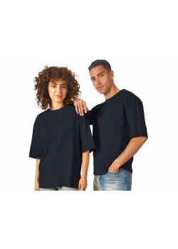 Футболка оверсайз Liyon унисекс, темно-синий