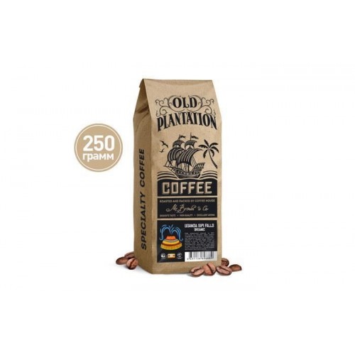Old Plantation – Specialty Coffee «Uganda Sipi Falls Organic» кофе в зернах 250г