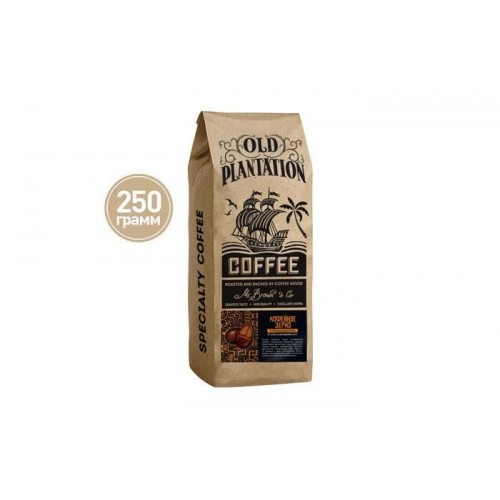 Кофейное зерно в горьком шоколаде «Old Plantation» 250г