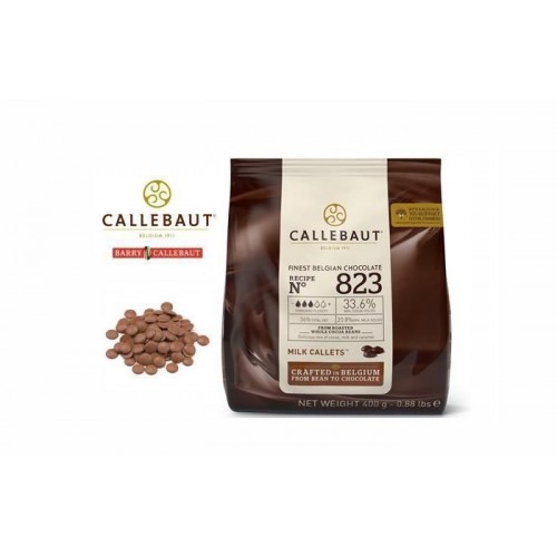 Callebaut - Шоколад молочный 33,6% какао 823-E0-D94 0,4кг