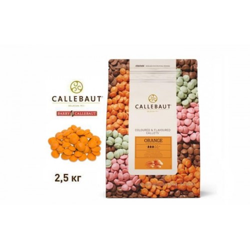 Callebaut - Шоколад ORANGE-RT-U70 2,5кг в коробке по 4шт.