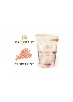 Callebaut - Шоколадные драже Crispearls™ Strawberry (CEF-CC-STRA-E0-W97) из клубничного шоколада с хрустящим слоем внутри, 800г