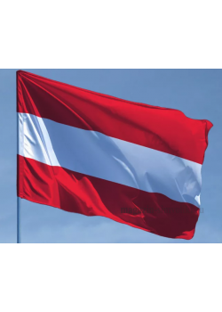 Флаг Австрии двусторонний