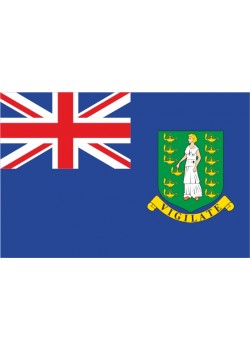 Флаг Британских Виргинских островов двусторонний