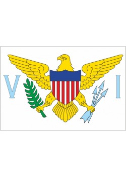 Флаг Американских Виргинских островов двусторонний