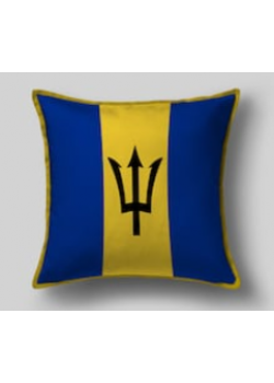 Подушка с флагом Барбадоса