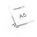Сертификат формата А5 (4+4, цветной с двух сторон)