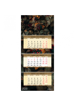 Календарь ТРИО-Макси плюс с уплотненным шпигелем (3 рекламных поля)