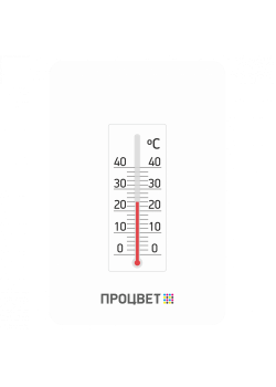 Рекламный магнит с термометром 9×9, 9×10, 8×10, 7×13 см виниловый