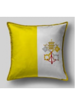 Подушка с флагом Ватикана