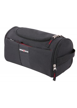 Несессер SWISSGEAR, полиэстер, 28х16х16 см, черный