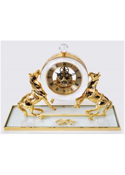 Интерьерные часы Дворцовые, прозрачный/золотистый