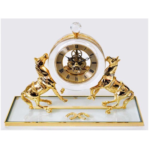 Интерьерные часы Дворцовые, прозрачный/золотистый