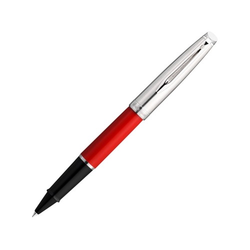 Ручка роллер Waterman Embleme цвет RED CT, цвет чернил: черный