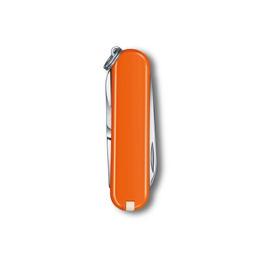 Нож-брелок VICTORINOX Classic SD Colors Mango Tango, 58 мм, 7 функций, оранжевый