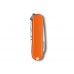 Нож-брелок VICTORINOX Classic SD Colors Mango Tango, 58 мм, 7 функций, оранжевый