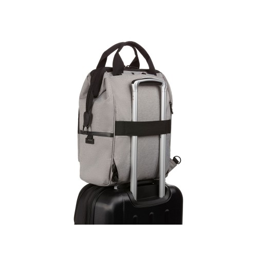 Рюкзак SWISSGEAR 16,5 Doctor Bags, серый/черный, полиэстер 900D/ПВХ, 29 x 17 x 41 см, 20 л