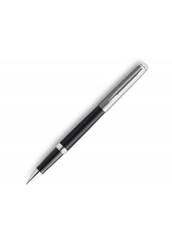 Ручка роллер Waterman Hemisphere Entry Point Stainless Steel with Black Lacquer в подарочной упаковк