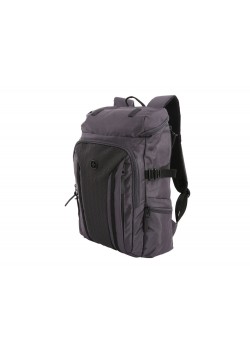 Рюкзак WENGER 15'', серый / чёрный, полиэстер 900D/ М2 добби, 29х15х47 см, 20 л