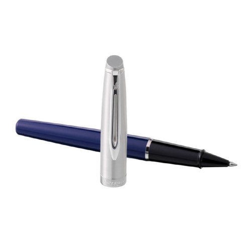 Ручка роллер Waterman Embleme цвет BLUE CT, цвет чернил: черный