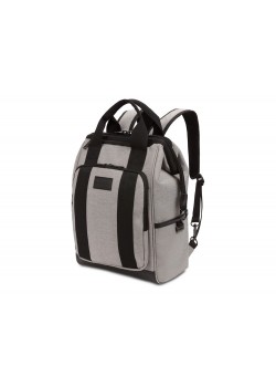 Рюкзак SWISSGEAR 16,5 Doctor Bags, серый/черный, полиэстер 900D/ПВХ, 29 x 17 x 41 см, 20 л