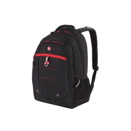 Рюкзак SWISSGEAR, 15, полиэстер, 900D, 34х18x47 см, 29 л, черный/красный