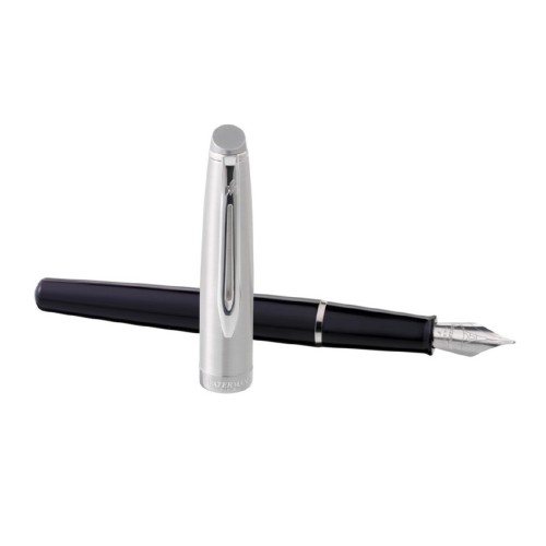 Перьевая ручка Waterman Embleme цвет BLACK CT, цвет чернил: черный