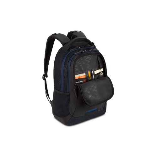 Рюкзак SWISSGEAR с отделением для ноутбука 15, черный, полиэстер, 34 x 16,5 х 47 см, 24 л