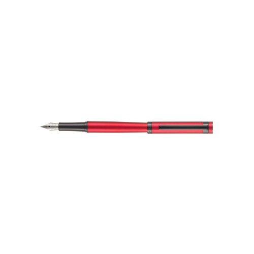 Ручка перьевая Pierre Cardin BRILLANCE, цвет - красный. Упаковка B-1