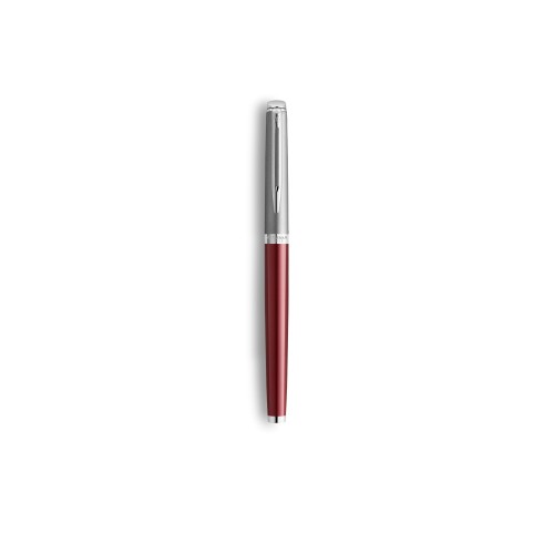 Перьевая ручка Waterman Hemisphere Entry Point Stainless Steel with Red Lacquer в подарочной упаковке