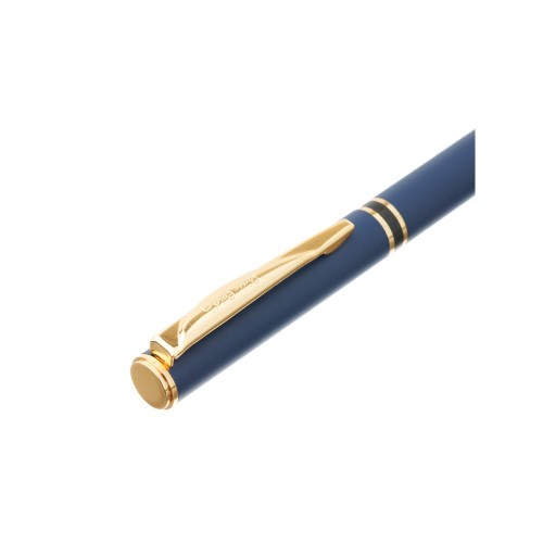 Ручка 2 в 1 шариковая и перьевая Pierre Cardin COMBI PEN, цвет - синий. Упаковка Е