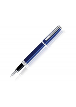 Перьевая ручка Waterman Exception, цвет: Slim Blue ST, перо: F