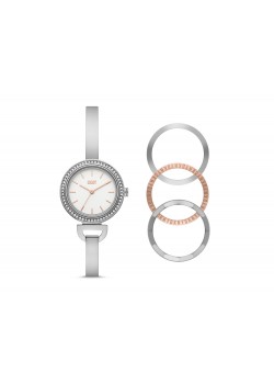 Часы наручные со сменными безелями, женские. DKNY