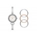 Часы наручные со сменными безелями, женские. DKNY