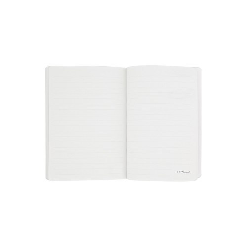 Блокнот Notebook, голубая искусcтвенная кожа с логотипом Dupont, формат А5, бумага: линованная