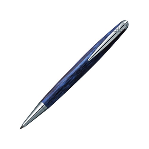 Ручка шариковая Pierre Cardin MAJESTIC с поворотным механизмом, синий/черный/серебро