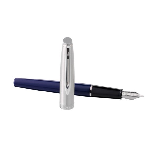 Перьевая ручка Waterman Embleme цвет BLUE CT, цвет чернил: черный