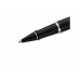 Ручка роллер Waterman Expert Deluxe Black CT F, черный/серебристый
