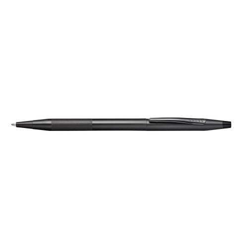 Шариковая ручка Cross Classic Century Black Micro Knurl, черный