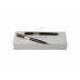 Подарочный набор Eclat: ручка шариковая, ручка роллер. Nina Ricci, черный/золотистый