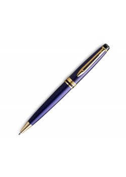 Шариковая ручка Waterman Expert Blue Lacquer GT, цвет чернил: синий М