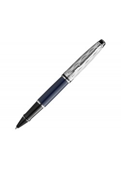 Ручка-роллер Waterman Expert22 SE deluxe Blue CT, цвет: Black, в подарочной упаковке