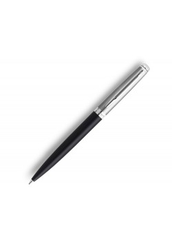 Шариковая ручка Waterman Hemisphere Entry Point Stainless Steel with Black Lacquer в подарочной упаковке