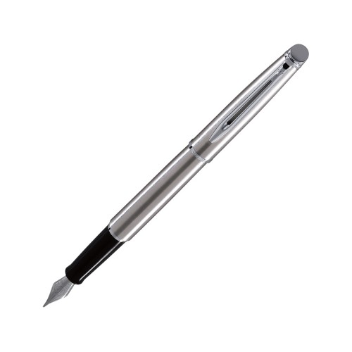 Ручка перьевая Waterman Hemisphere Stainless Steel CT F, серебристый