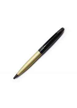 Ручка шариковая Pierre Cardin NOUVELLE, цвет - черненая сталь и оливковый. Упаковка E.