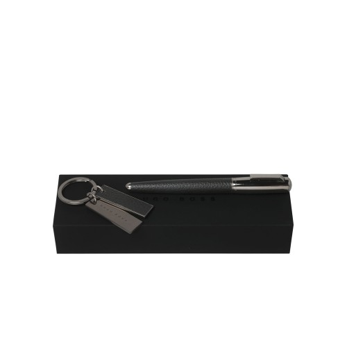 Подарочный набор: брелок, ручка-роллер. Hugo Boss