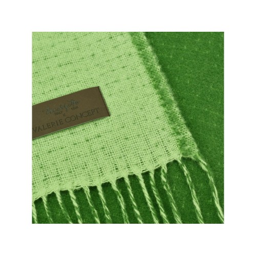 Плед Marzotto x Valerie Concept AREQUIPA NEW 7014, зеленый