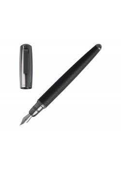 Ручка перьевая Pure Leather Black. Hugo Boss