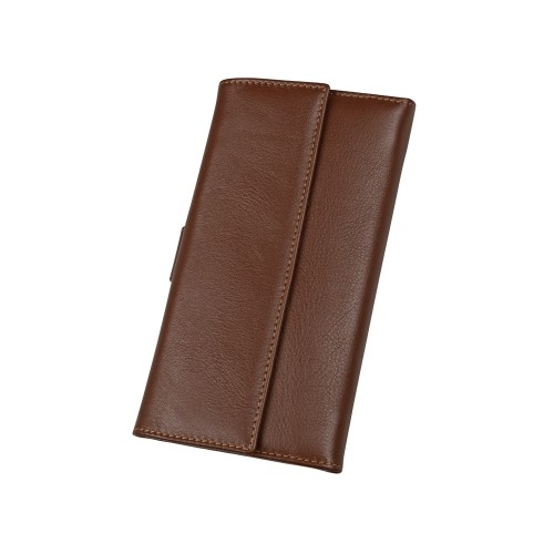 Набор: платок/шарф шелковый, дамское портмоне. Leather North