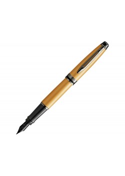 Перьевая ручка Waterman Expert GoldF BLK в подарочной упаковке